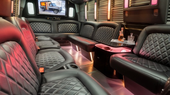 jacksonville party bus rental inside