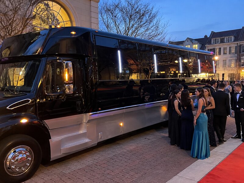 jacksonville prom bus rental