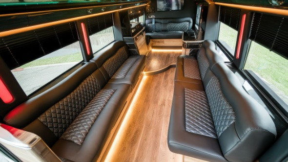 jacksonville sprinter limo rental interior