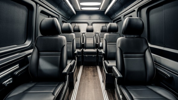 jacksonville sprinter van with driver interior